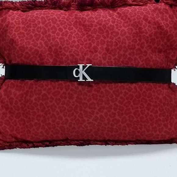 Calvin Klein Black Leather Belt - Picture 4 of 12